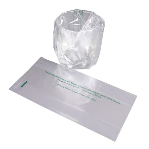 MultiPlast® Bio-Enhanced Degradable Water Glass Bag, Clear 4x2x8